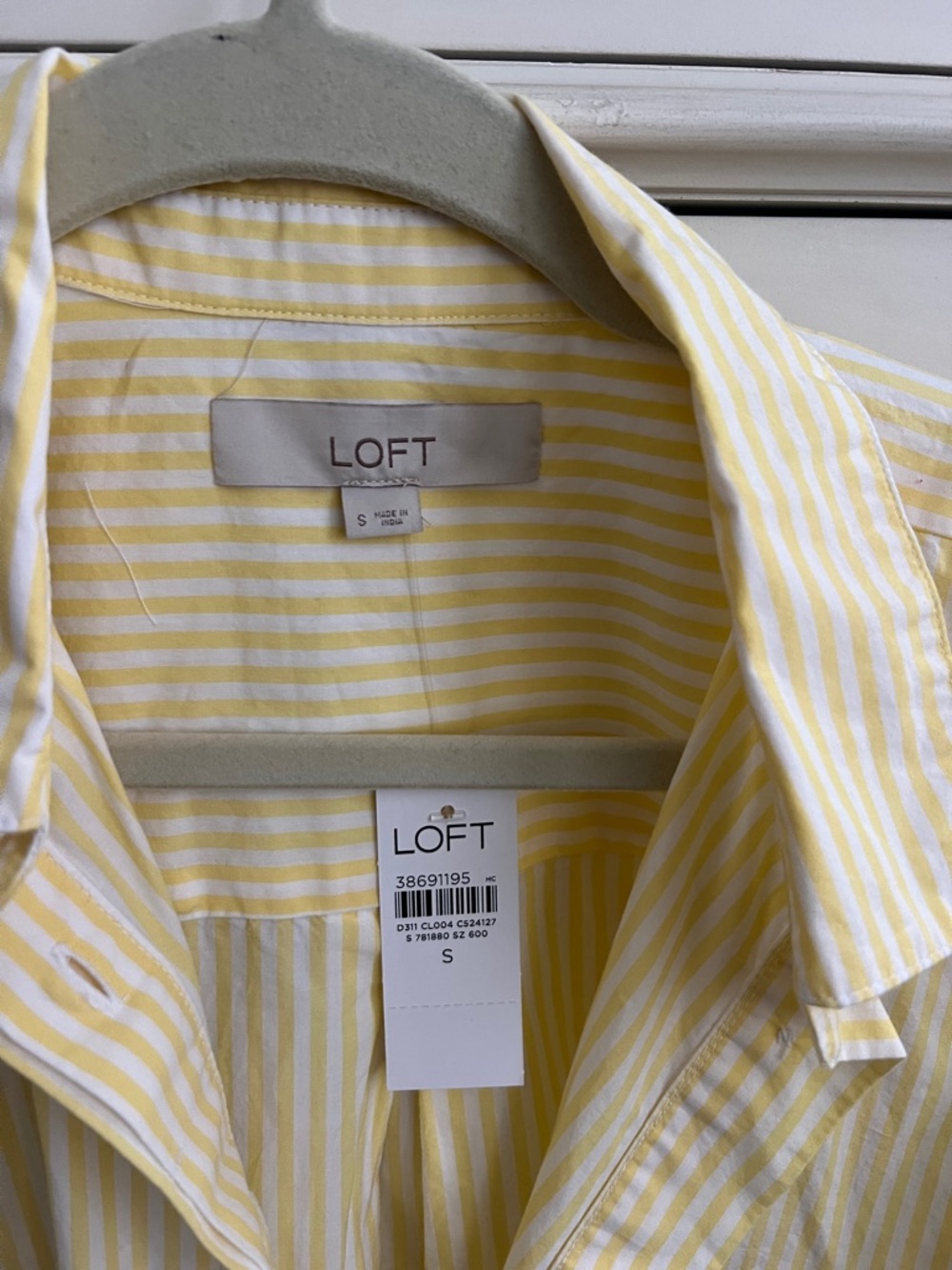 Loft stripes poplin top - Picture 3 of 3